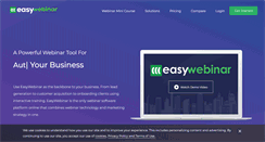 Desktop Screenshot of easywebinar.com